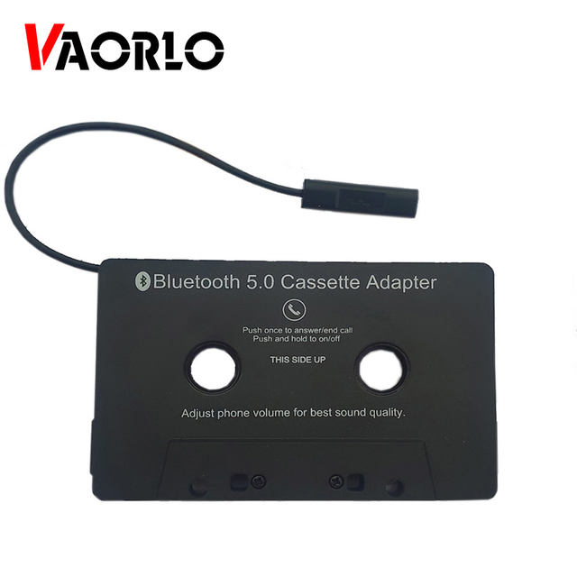 VAORLO Universal Cassette Bluetooth 5.0 Adapter Converter Car Tape