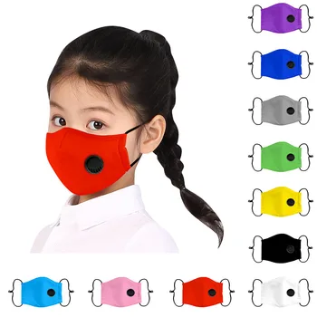 

Kids' Mask Baby Reusable Mouth Mask Dustproof PM2.5 Respirator Cover Masks With Breathing Valve Activated Carbon Filter masque