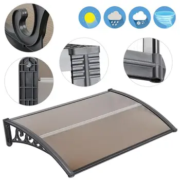 

2020 Front Door Window Awning Patio Cover Canopy Door Window Awning Gazebos Outdoor Door Canopy Awning Tent Garden Supplies HWC