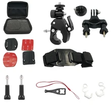 ##Special Price Go pro Accessories Helmet Mount Set Bike Bicycle Clamp Mount for GoproHero7/6/5/4/ Yi 4K SJ8Pro Sj9 DJI OSMO Action H8 H9R ##Special Price Go pro Accessories Helmet Mount Set Bike Bicycle Clamp Mount for GoproHero7/6/5/4/ Yi 4K SJ8Pro Sj9 DJI OSMO Action H8 H9R