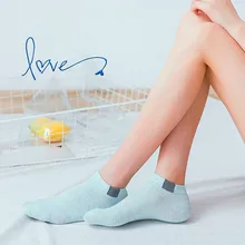 5 пар, женские удобные хлопковые короткие носки в полоску ярких цветов, женские тапочки, повседневные короткие носки, высокое качество, новая мода