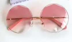 Liser с логотипом женские поляризованные солнцезащитные очки с бриллиантами стиль VU400 круглые очки