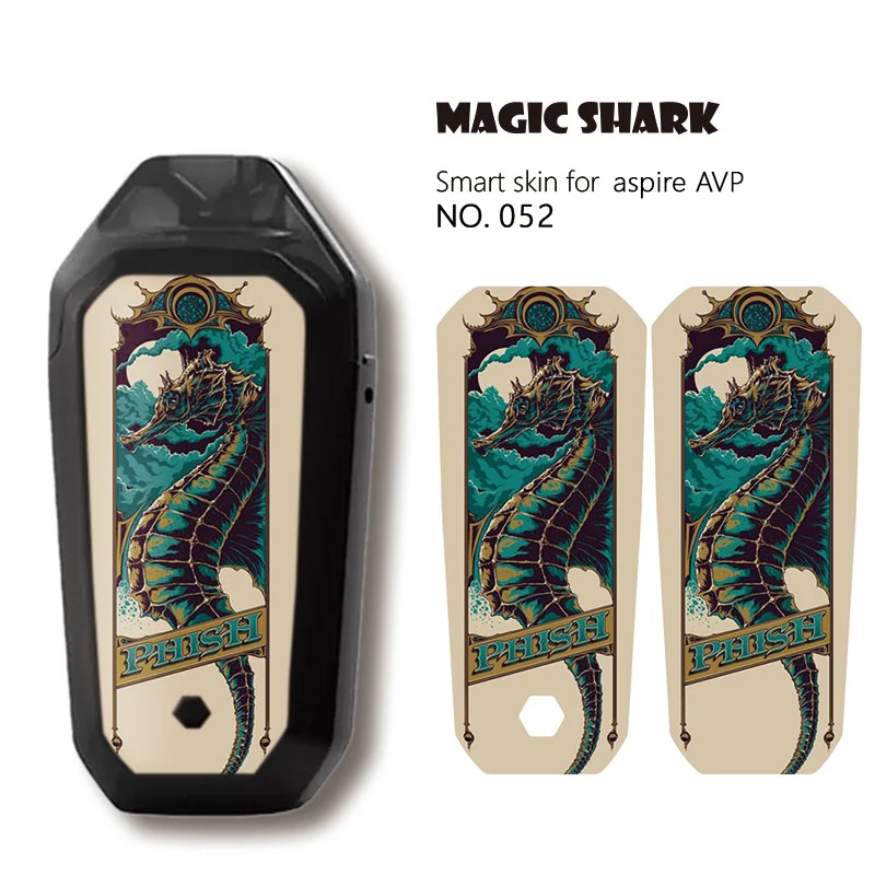 Чехол наклейка Magic Shark с леопардовым принтом стикером джокером фламинго злом ПВХ
