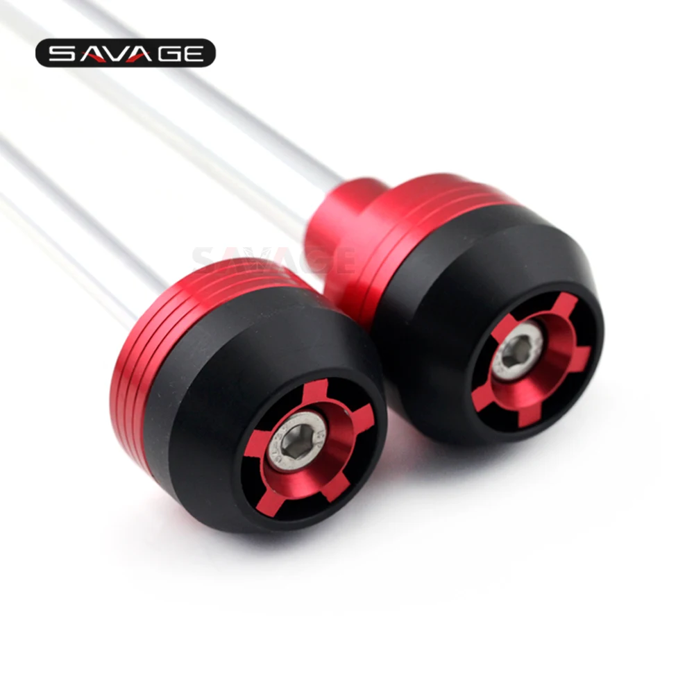 Front Rear Axle Fork Wheel Protector Sliders Falling Protection (35)