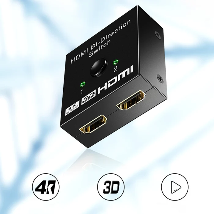 HDMI HDTV переключатель сплиттер двухнаправленного концентратора переключатель поддержка 4K высокой четкости ПР