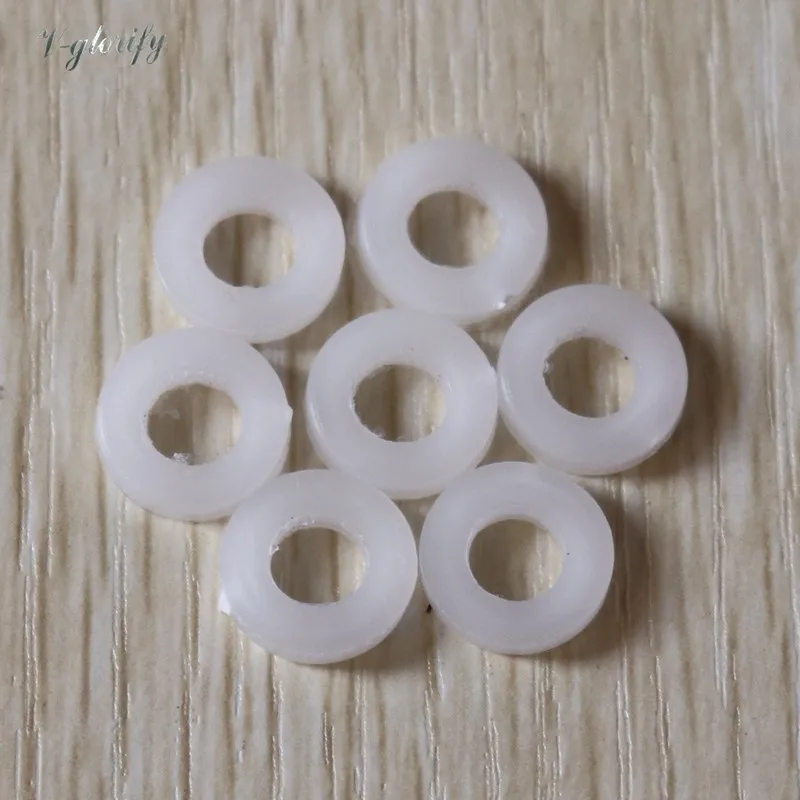 Nylon Washer for Drum Screw Drum Lug M6*13mmlength*3mm Thickness 100pc nylon washer