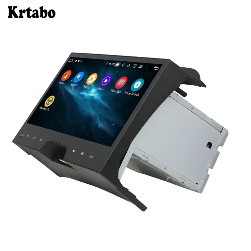 For KIA Sportage 2010 2011 2012 Android 9.0 smart car navigation reversing image control large screen one machine recorder