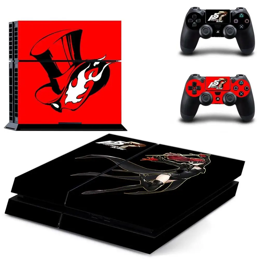 Persona 5 Королевский PS4 Кожа Наклейка для playstation 4 консоли и контроллеры PS4 Кожа Наклейка Винил