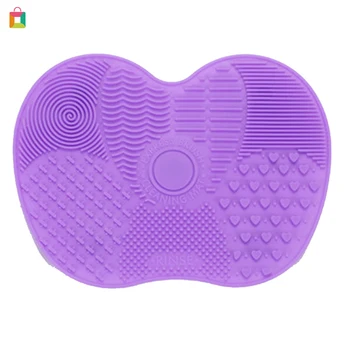 

BeautyBigBang 1pcs Silicone Makeup Brush Cleaner Pad Gel Foundation Makeup Brush Scrubber Board