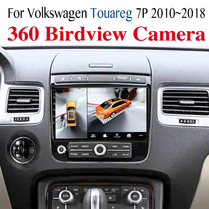 

Для Volkswagen VW Touareg 7P 2010 ~ 2018 Автомобильный мультимедийный GPS аудио радио навигатор NAVI Player Встроенный CarPlay 360 BirdView