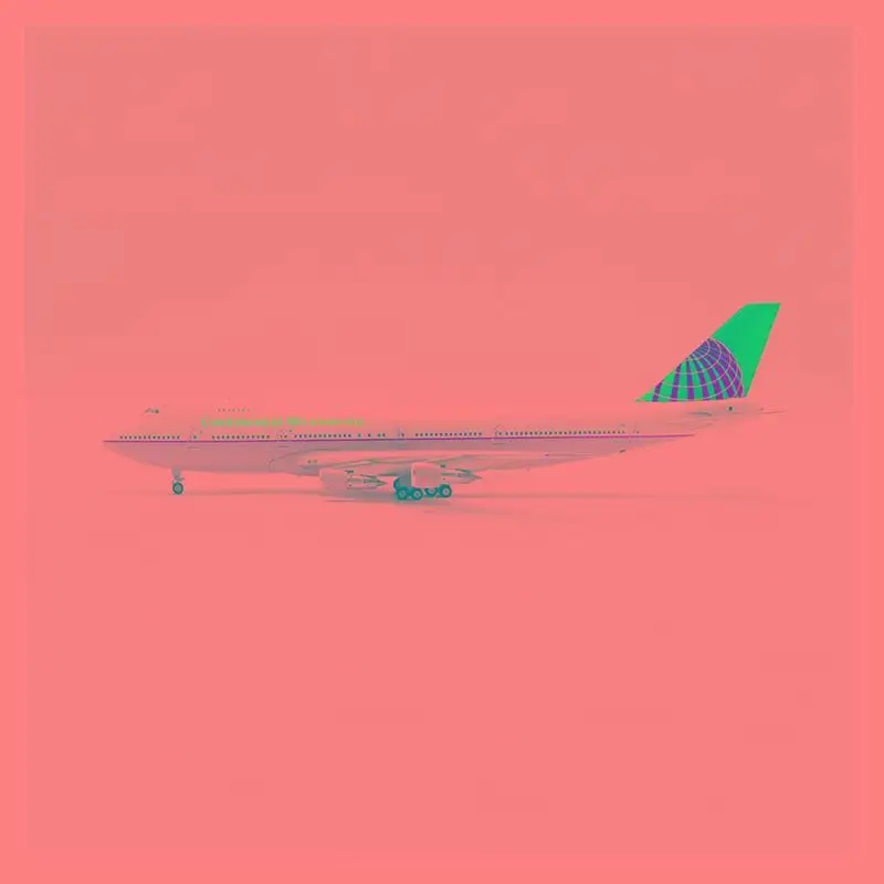 Inflight Континентальная Микронезия BOEING 747 N14024 1/200 литая модель самолета