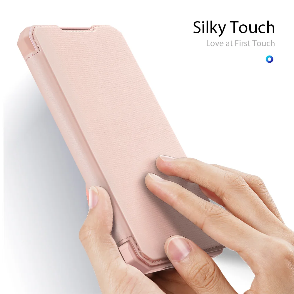 Business Leather Magnetic Flip Case For Samsung Galaxy Note20 S20 Ultra Note 10 Plus A51 A71 Wireless Charging Cover Card Slot