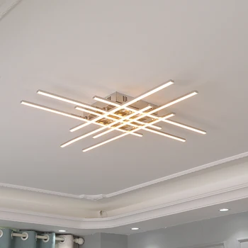 

Chrome plating ceiling led ceiling lights for living room lighting bedroom study restaurant kitchen led ceiling lamps ac110V220V
