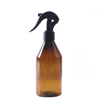 

300ML Brown PET Spray Empty Bottles Trigger Sprayer Disinfectant Spray Bottle Gardening Tools Household Cleaning Disinfectant Sp