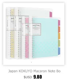 Cute Transparent Mini Loose-leaf Notebook Creative Portable Pocket Hand Book 3 Ring Binder Kawaii School Supplies Stationery