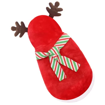 

1 Set Pet Clothes And Scarf Soft Adorable Decorative Puppy Cosplay Costume Pet Party Costume Pet Clothing for Dogs Puppy Pets