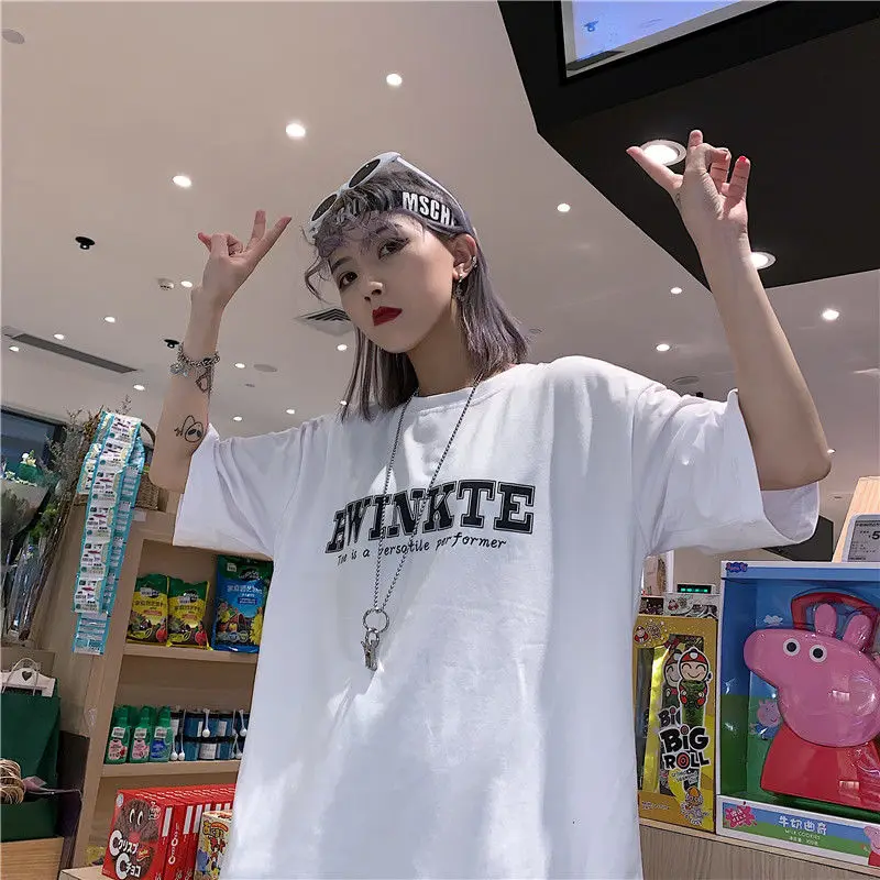 Street Rock Harajuku Gothic clothes clothing top vintage goth женские футболки Tee y2k T-shirt street aesthetic shirt Rap Tshirt