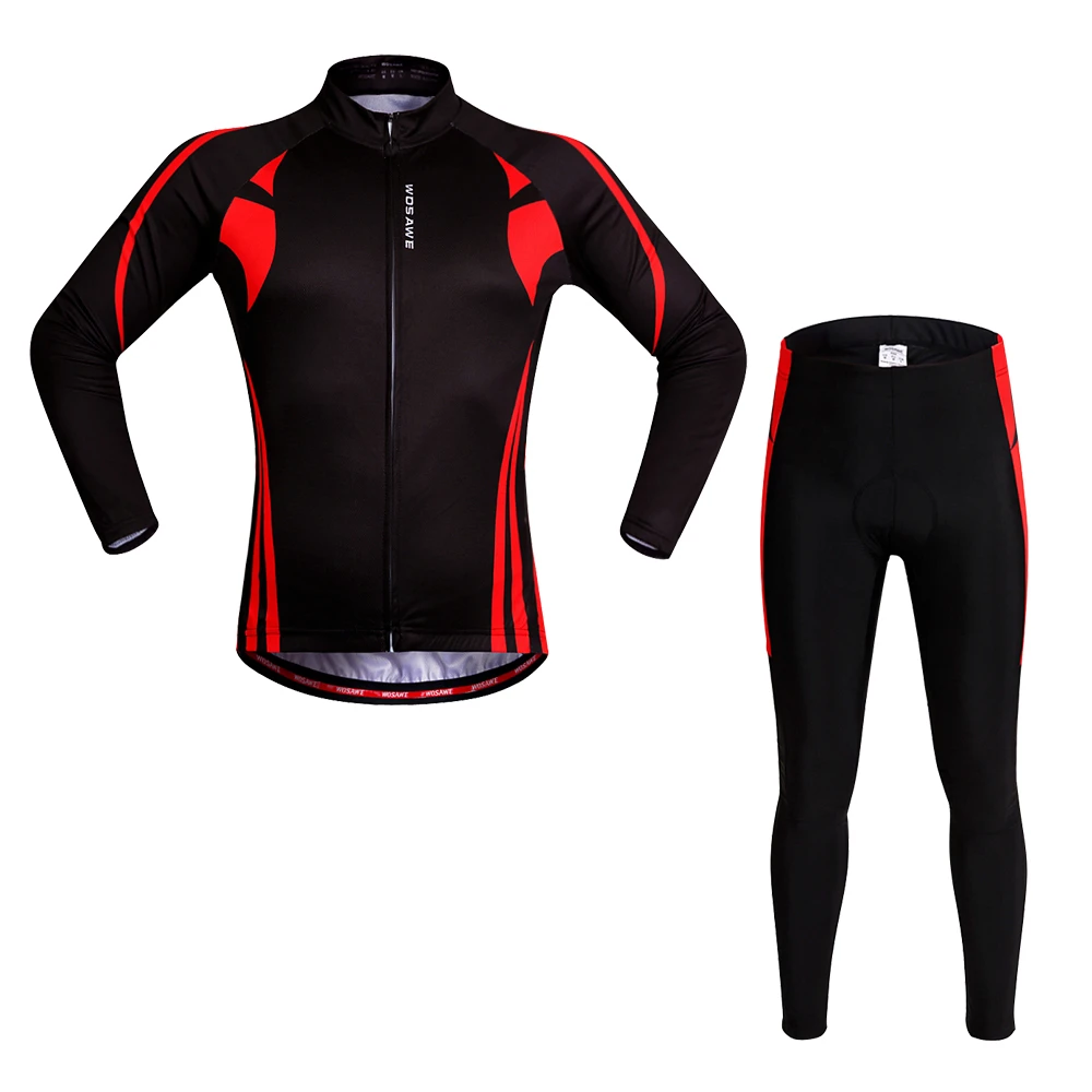 BC487 WOSAWE Pro Team, осенняя одежда для велоспорта, дышащая, Ropa Ciclismo, с длинным рукавом, для горного велосипеда, одежда для велоспорта, одежда для спорта на открытом воздухе - Цвет: BC487