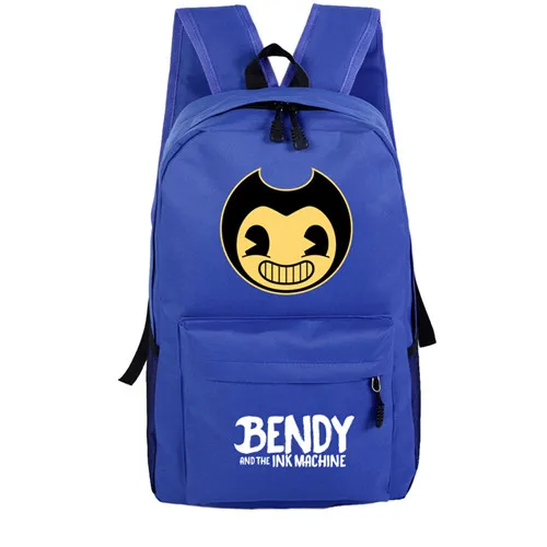 Style 2 Bendy чернильная машинка школьные сумки рюкзак для ноутбука Mochila Feminina мальчики девочки обратно в школьный подарок день пакет - Цвет: Style 2