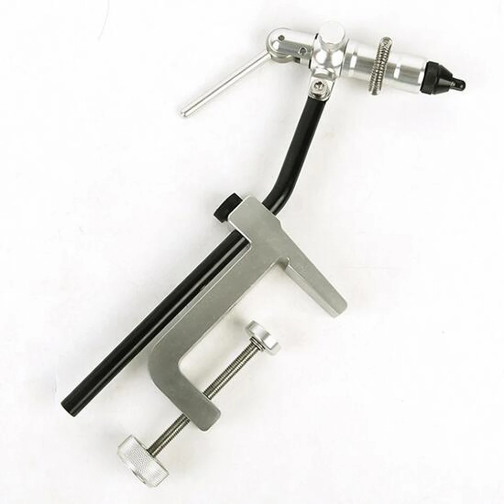 

Multi-directional Travel Metal Rotating C-Clamp Fly Tying Vise for Fly Fishing