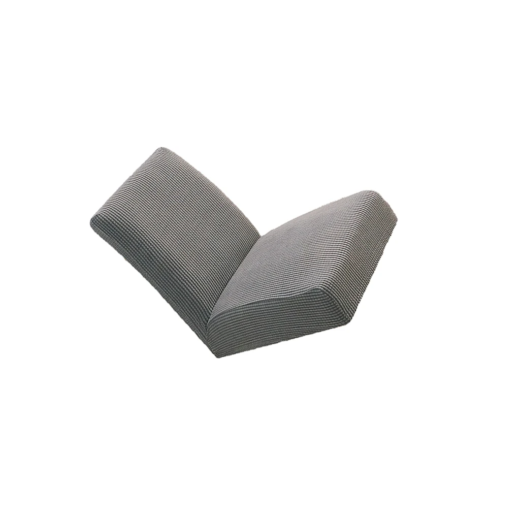 Dining Low Back Chair Slip Cover Hotel Salon Club Bar Use, 13.7-18.9 Inch Width, 15-18.9 Inch Back Height
