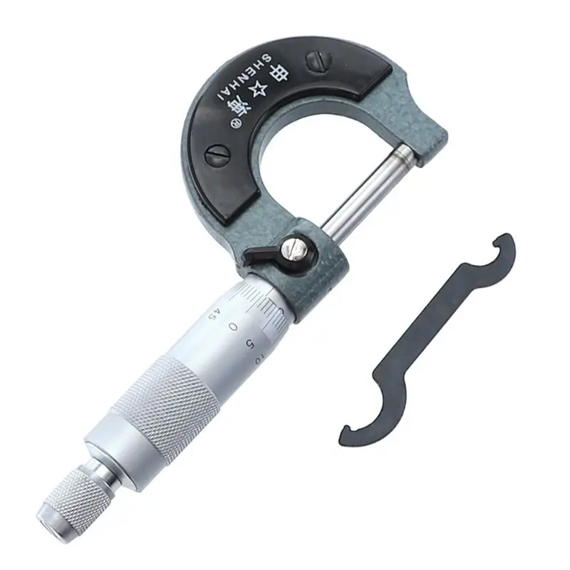 New 0-25mm 0.01mm Outside External Metric Gauge Micrometer Machinist Measuring with Box Accurate Measuring Tool