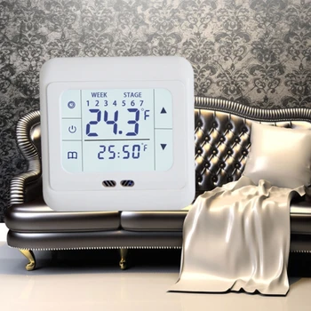 

Warm Floor Heating Temperature Controller Auto Control AC 230V 30A Digital Room Thermostat Home Thermoregulator