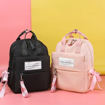 

Summer New Style Fashion Flow Waterproof Oxford Lady Bag Backpack Bow Hipster Women's Bag