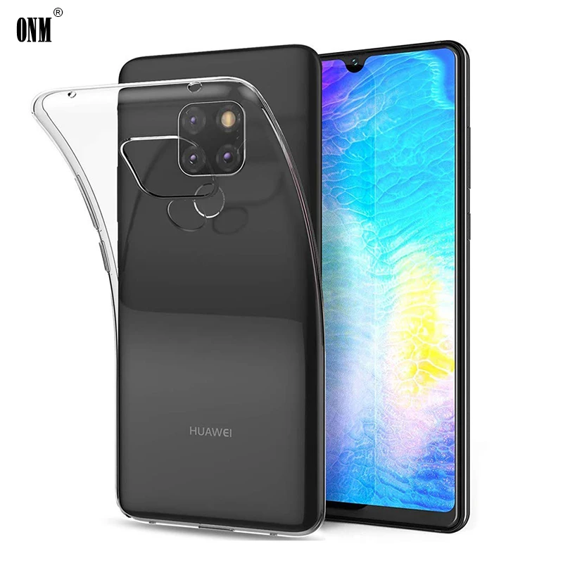 Чехол для Huawei Mate20 Mate 20 Lite силиконовый прозрачный чехол-бампер из ТПУ мягкий чехол