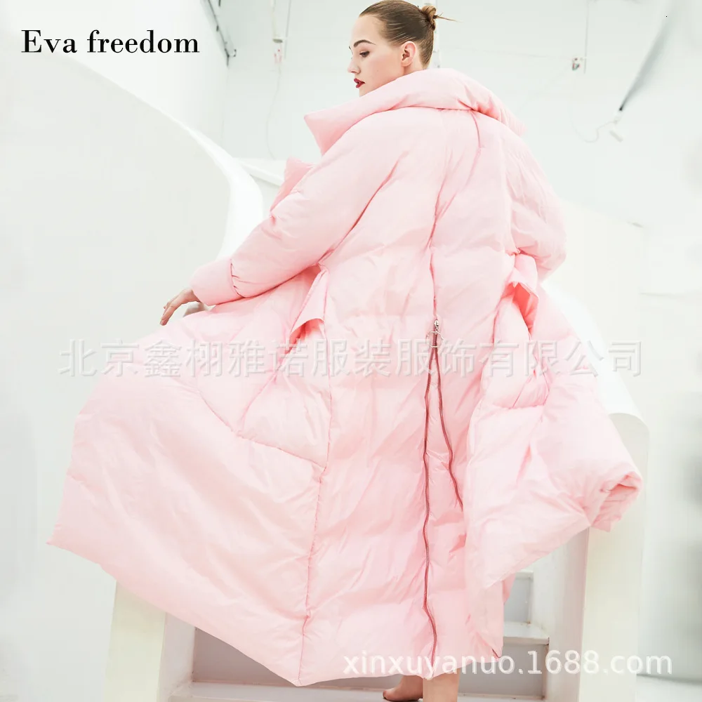 Will Code костюм-платье простая упаковка зимнее Свободное пальто Eva Freedom2019 удлиненные пуховики