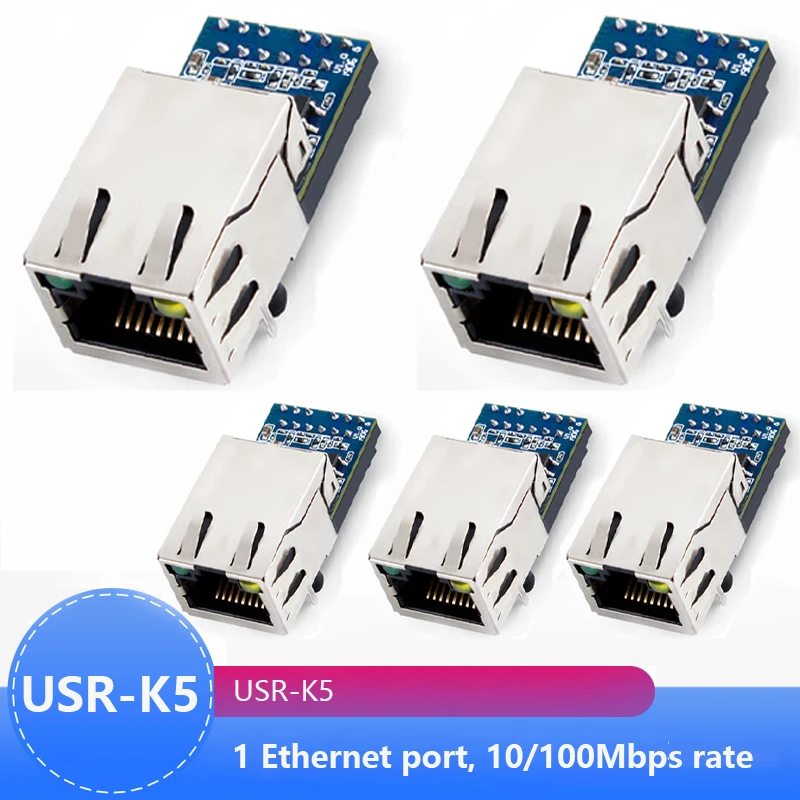 5pcs Usrk5 Uart To Modules With Tiny Size Serial To