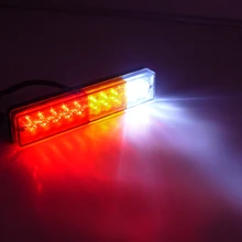 12 В/24 В 20 светодиодный лодочный вездеход, грузовик с прицепом светодиодный задний фонарь для автомобиля задние фонари задний фонарь для заднего хода ходовой тормоз поворотные огни