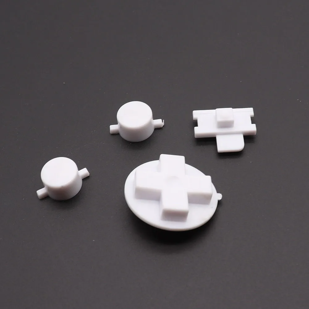 33 комплекта красочные пластиковые классические D Pad Keypads для DMG DIY для Gameboy A B кнопки включения питания для GB B - Цвет: B