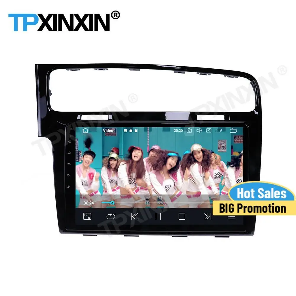 360 Telecamere Autoradio Ricevitore Stereo Android10 Dab Per Volkswagen Golf 2014 2015 2016 2017 2018 Gps Player Auto Audio Head Unit