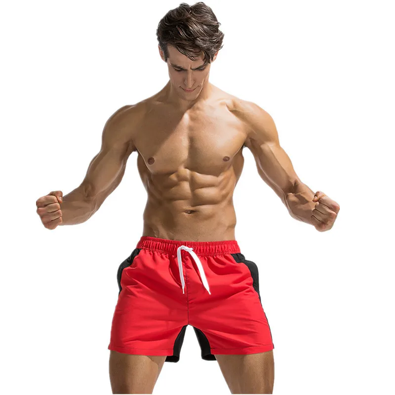 New Mens Sexy Swimsuit Swimming Man Swimwear Men Briefs Beach Shorts Swim Trunks Sports Suits Surf Board Shorts erkek mayo
