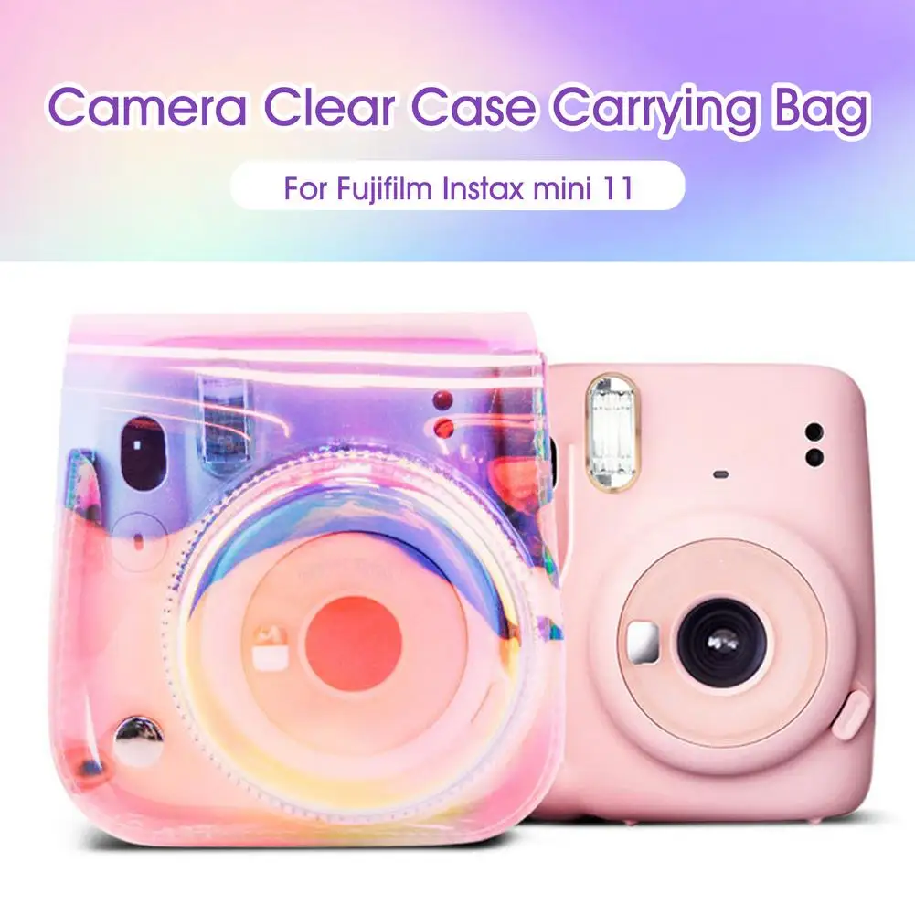 Mini Camera Bag Carrying Case Shell Pouch Case With Shoulder Strap For
