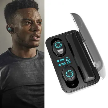 

Stereo Sound Voice Control Travel Unisex Gift Noise Canceling Bluetooth 5.0 Wireless Earbuds In Ear Waterproof USB Rechargeable