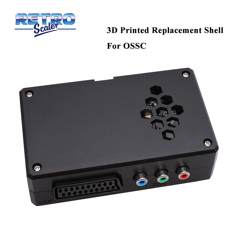 OSSC 3D Gedruckt Ersatz Shell Fall Schwarz/Weiß für OSSC Open Source Scan  Converter RetroGame Konsole|Ersatzteile & Zubehör| - AliExpress