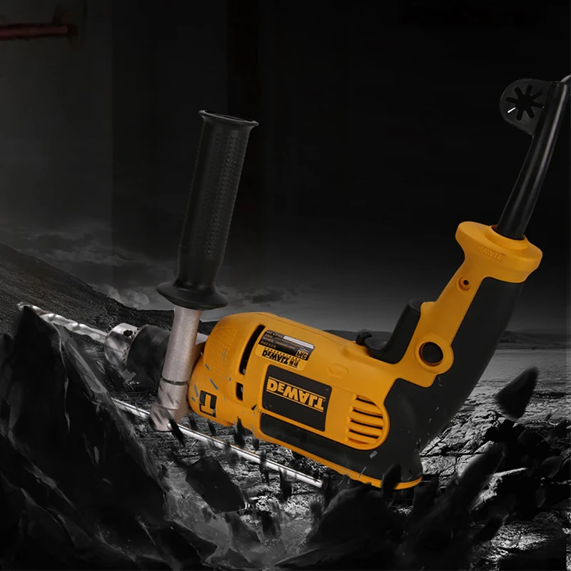 DeWalt электроинструмент DWD024 DWD025K электрическая Ударная дрель настенное сверление СКОРОСТЬ РЕГУЛИРОВКИ фонарика ударное сверло