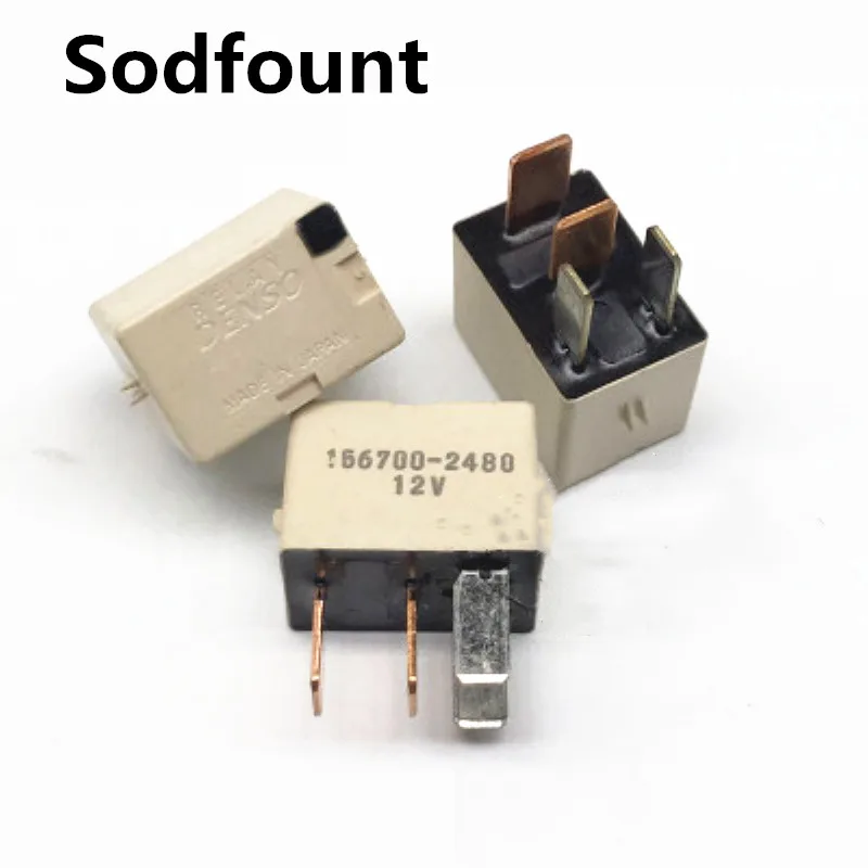 1PC Denso Relay 156700 2480 12V 4 Pins Compressor Clutch Automotive