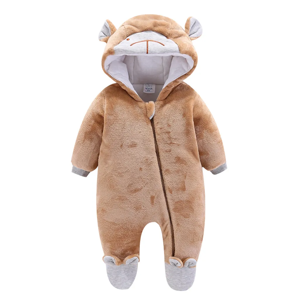 

baby girl clothes baby romper baby girl romper winter pudcoco halloween costume jumpsuit Casual Cartoon Long Sleeve Hooded Z4