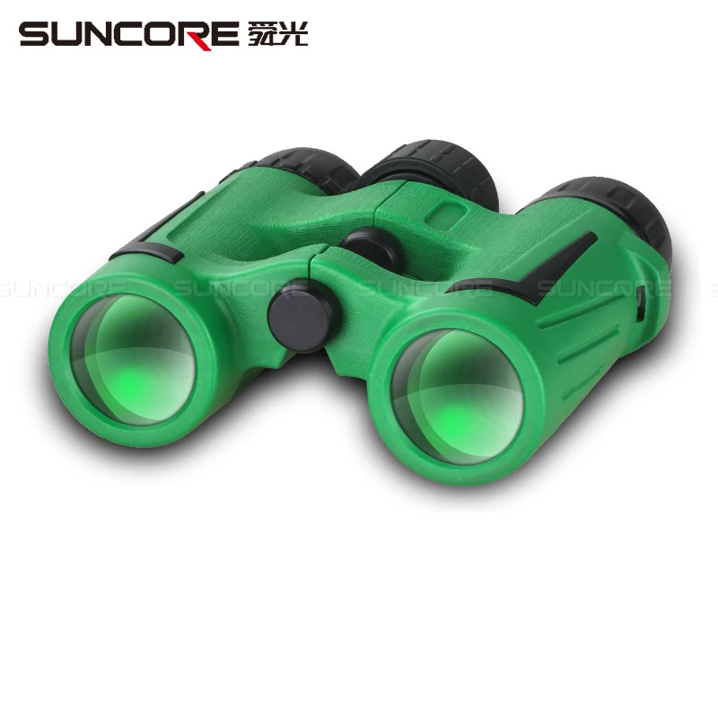 SUNCORE 10x28 бинокль HD портативный телескоп оптическая линза FMC зеленая пленка Открытый Кемпинг наблюдение за птицами