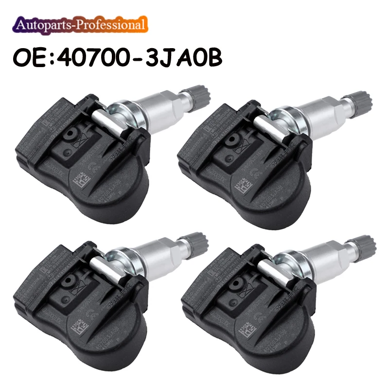4 PCS TPMS Tire Pressure Senso For Nissan Leaf Altima Murano 2015-2019 Infiniti Q50 QX56 40700-3JA0B 40700-3JA0A |