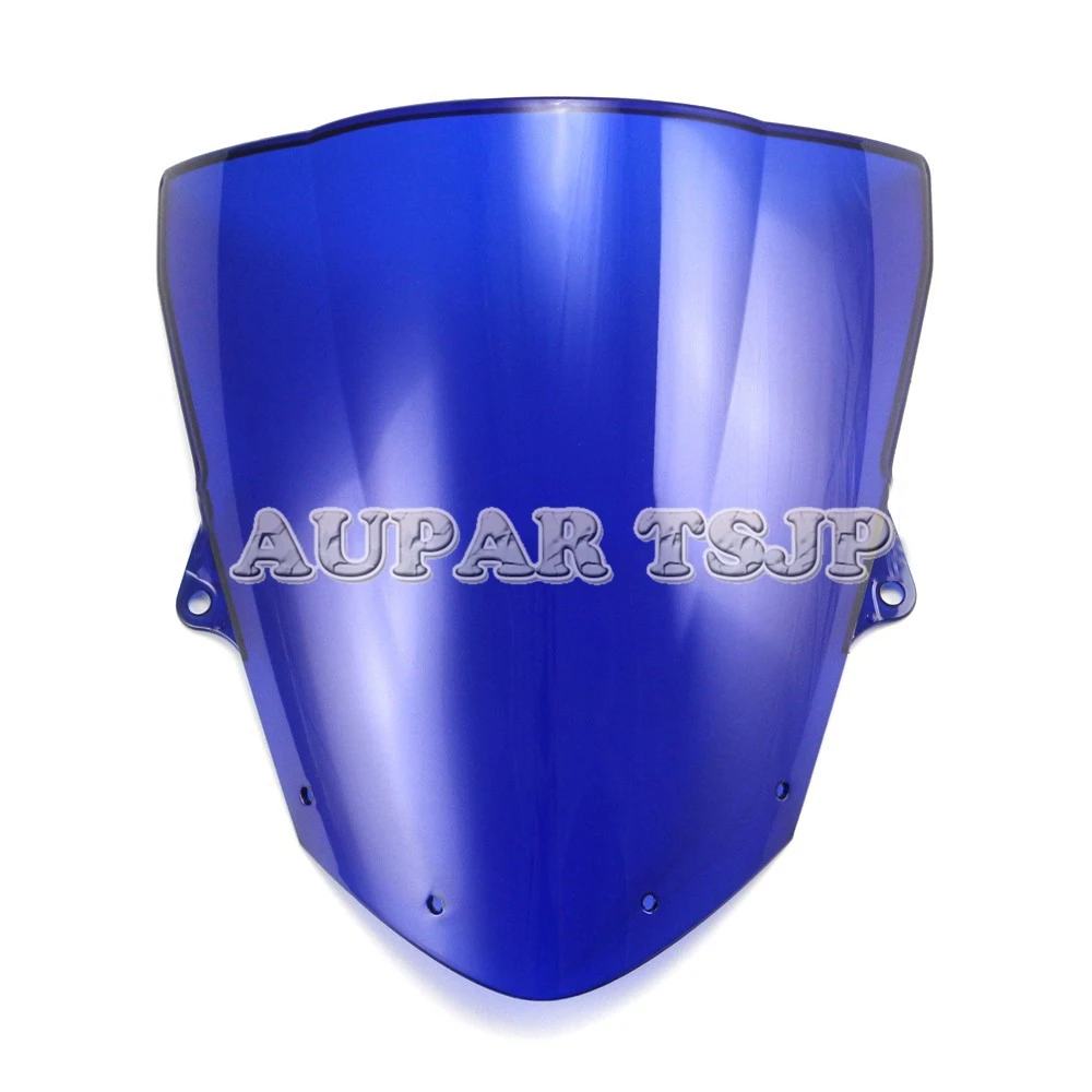 Автофургон ветровое стекло для Kawasaki ZX-6R 2009 2010 Sportbike лобовое стекло ABS пластик ZX6R 09 10 воздушный дефлектор двойной пузырь