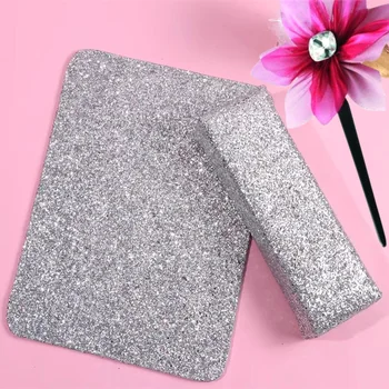 

Tool Hand Holder Comfortable Pillow Shinning Sponge Sequins Nail Art Accessory With Mat Stand Rest Manicure Table Cushion