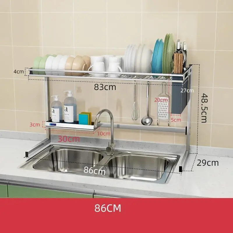 Almacenamiento принадлежности Cosas De Cosina раковина из нержавеющей стали Органайзер Cozinha Cocina кухонный шкаф-органайзер для кухни