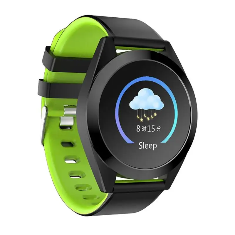Зеленый G50S Smartband сердечный ритм кровяное давление IP67 водонепроницаемый спортивный шагомер часы Время зарядки 2 часа длительность 7 часов - Цвет: Зеленый