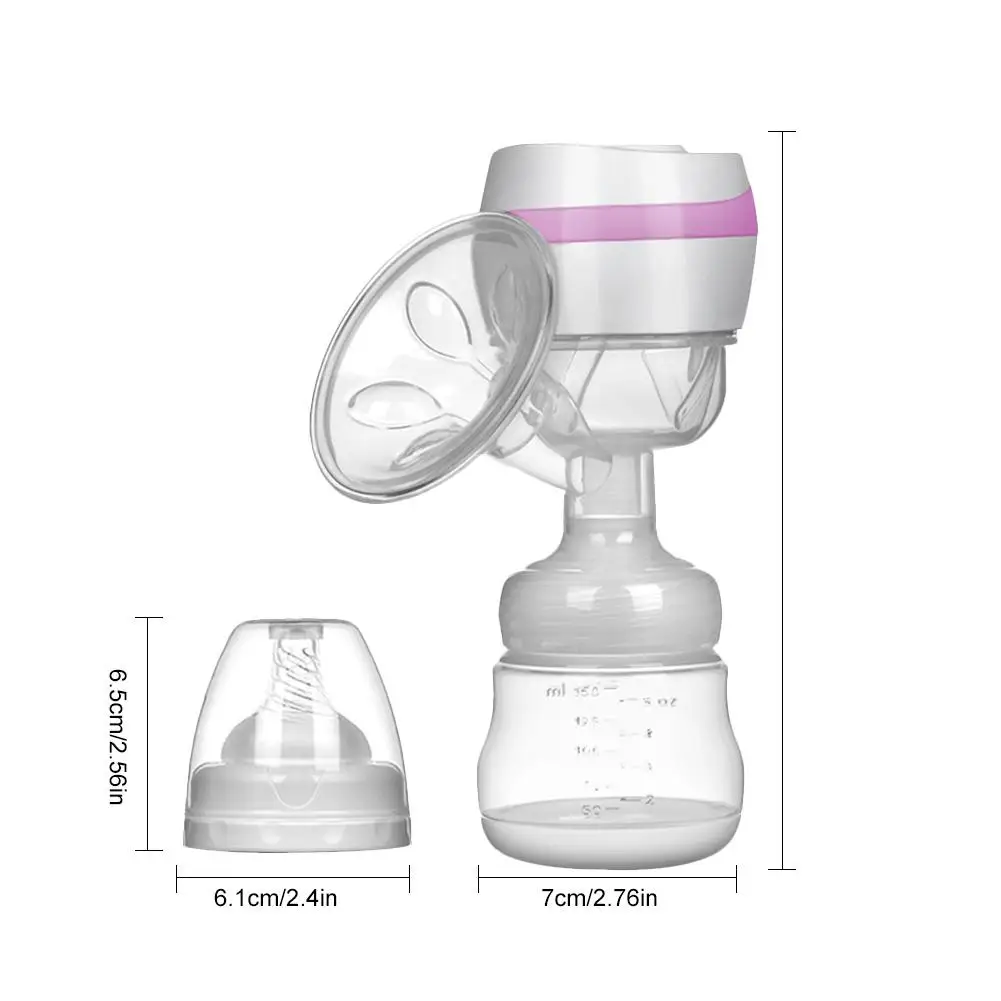 Электрический молокоотсос интегрированный портативный легкий удобный заряженный большой всасывающий молокоотсос малый объем послеродовые принадлежности