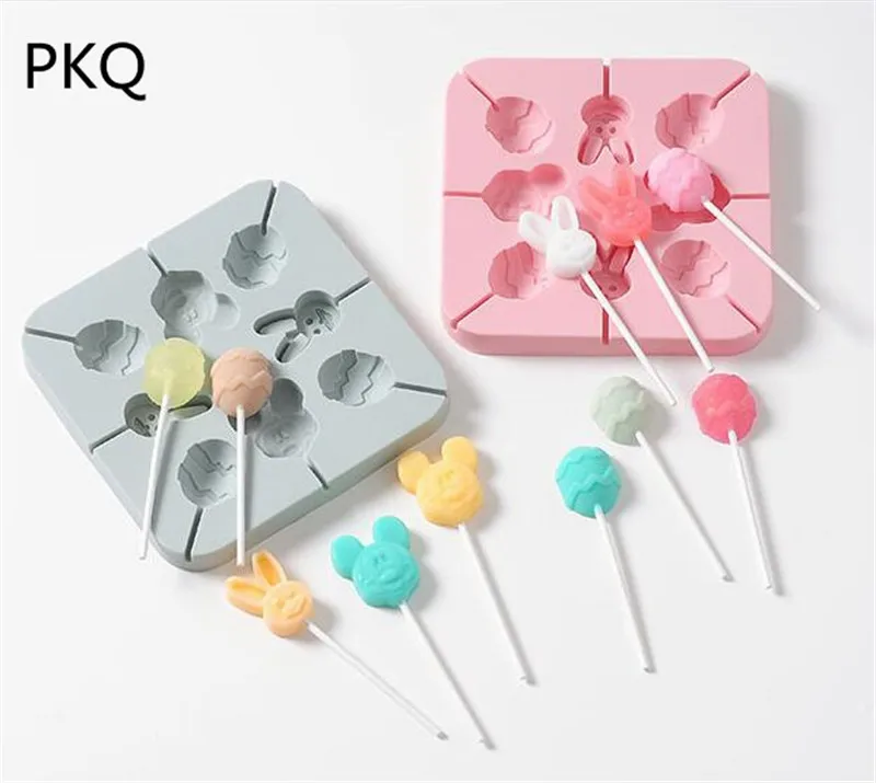 Кролика Форма силиконовая форма для ручной работы Конфета сделай сам/шоколадная