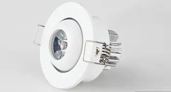 

50pcs Led Mini Counter Jewelry Lights Downlight 3w Cabinet Dimmable Lamp Wall Light Ac85-265v Include Led Driver